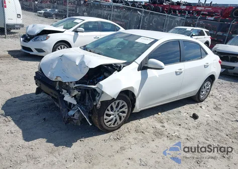 2018 Toyota Corolla Le из США, поврежденный, VIN 5YFBURHE7JP751749